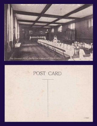 Uk Liverpool The Convent Faithful Companions Of Jesus Bellerive Postcard Ca 1907