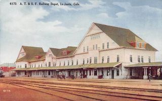 La Junta,  Colorado Atchison,  Topeka & Santa Fe Railway Depot