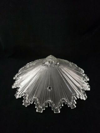 Vintage Art Deco Ceiling Light 3 Hole Glass Replacement Shade