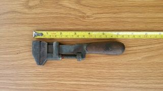 Vintage Russwin By H.  D.  Smith Adjustable 6 Inch Monkey Wrench Collectible Tool