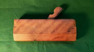 Antique wood molding plane No.  14 round 2