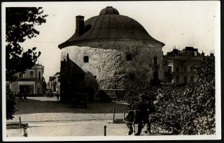 Real Photo Postcard.  Viborg,  Finland.  The Round Tower.  Not Posted