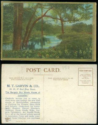 2 Cards - M.  T.  Garvin & Co. ,  Lancaster,  Pa