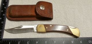Vintage Schrade,  Uncle Henry Bear Paw Lb7 Lockback Knife Alpha Serial