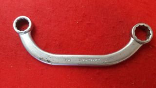 Vintage Indestro Curved Double Box End Wrench.  12 Point.  5/8 " & 3/4 ".  769a