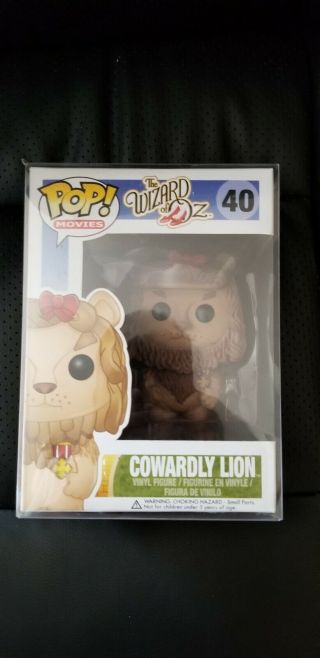 Funko Pop Movies: Wizard Of Oz Cowardly Lion 40 Figure (vaulted)