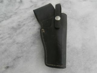 Vintage Leather Police Pistol Holster