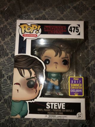 Funko Pop Television: Stranger Things Steve 2017 Summer Convention Exclusive