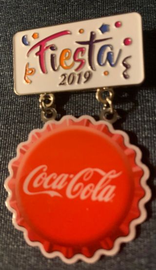 2019 Coca Cola Fiesta Medal Very Rare