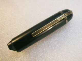 Vintage Green EVERSHARP SKYLINE Fountain Pen 14K Gold Nib,  Project w/Extra Caps 8