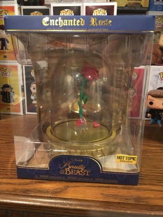 Disney Beauty And The Beast Enchanted Rose Funko Pop Hot Topic Exclusive