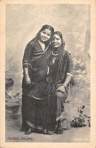 India,  Calcutta,  Hindu Chums Native Ladies Women Girls