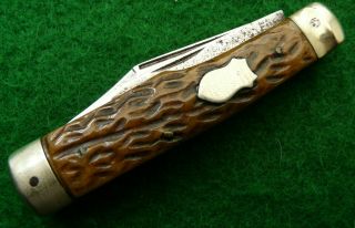 Old Lafayette Cutlery Co.  Gunstock Pocket Knife