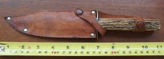 Vintage Bowie Knife Made In Western Germany