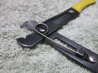 Vintage K.  Miller Tool Co.  Model 101 - S Wire Cutters Stripper with spring 5