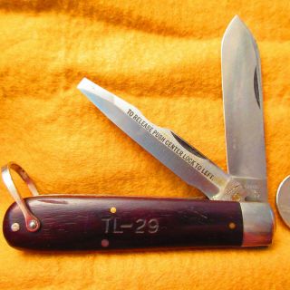 Schrade Tl - 29 Usa Walden Folding Electrician Pocket Knife