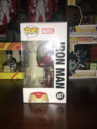 Funko Pop - Marvel Avengers End Game - IRON MAN - Box Lunch Exclusive In Hand 4