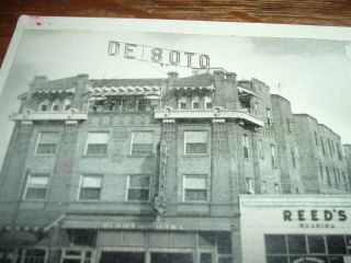 Vintage Denver Postcards 1900 ' s Cherrelyn Horse Car and 1940 ' s Hotel De Soto 4