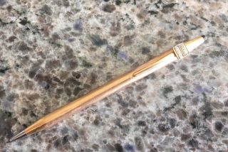 Vintage Cross 1/20 14k Gold Filled Mechanical Pencil Friden Alcatel Inscribed