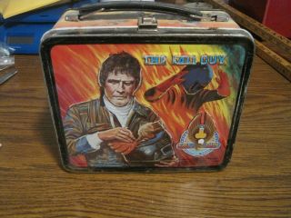 Vintage Aladdin Lunch Box With Thermos The Fall Guy 1981 20th Century Fox