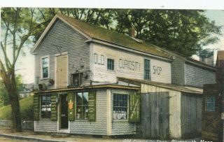 Plymouth Ma Old Curiosity Shop Db Nm German Made