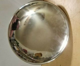9 1/4 " Mercury Reflector For Cast Iron Bracket On Oil Lamp / Lantern - 1860 - 80 