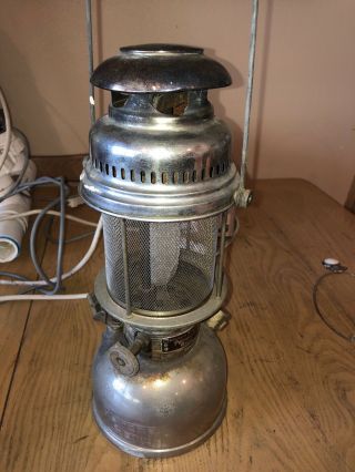 Vintage Petromax Rapid 829/500cp Kerosene Lantern W/glass Germany