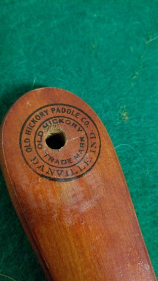 Vtg Fraternity Old Hickory Wooden Paddle - University of Illinois Pi Lambda Phi 3