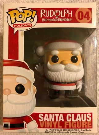 Funko Pop Holidays 4 - Rudolph The Red - Nosed Reindeer - Santa Claus