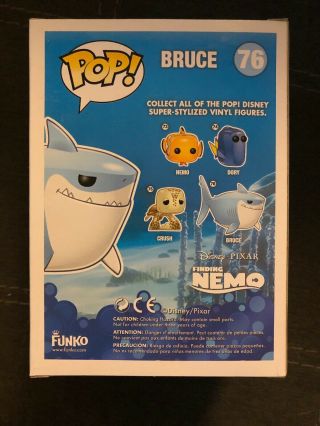 Finding Nemo Funko POP Disney Bruce Vinyl Figure 76 VAULTED 3