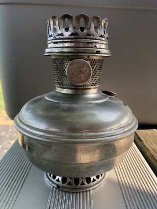 Vintage Aladdin Model No.  9 Oil Hanging Lamp W/burner Kerosene