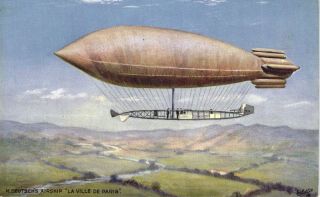 Aviation,  Zeppelin,  Military,  M.  Deutsch 
