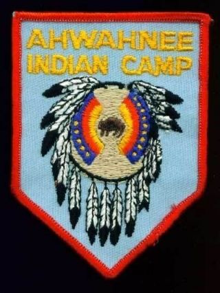 Bsa Occ Ahwahnee Indian Camp Boy Scout Patch Orange County Council