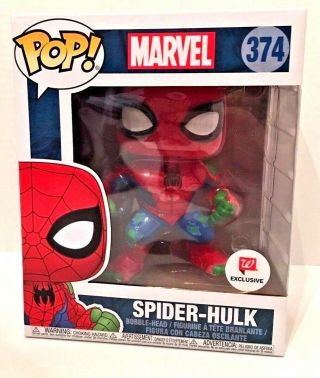 Spider - Hulk 6 " Inch Funko Pop Walgreens Exclusive Marvel 374