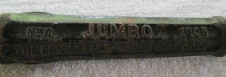 ANTIQUE BRIDGEPORT HARDWARE MFG CO - JUMBO 1905 NAIL PULLER - OLD 2