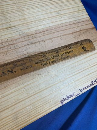 Vintage Advertising Ruler A.  N.  Billman Loysville,  Pa Perry County 4