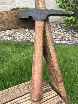 Vintage Plumb Mason Brick Stone Chipping Hammer