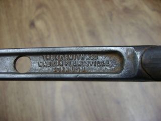 Antique H.  D.  Smith Valve Spring Lifter Wrench,  Perfect Handle, 3