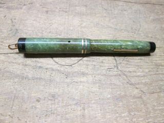 Vintage Sheaffer Fountain Pen 5 - 30 Green Color Old Fountain Pen Find