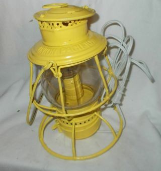 Union Pacific Railroad Lantern Electric Bulb