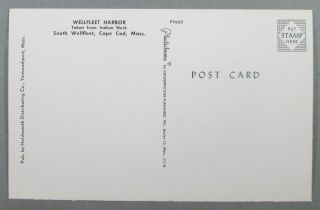 Wellfleet Harbor,  Taken From Indian Neck,  Cape Cod,  MA Postcard (7039) 2