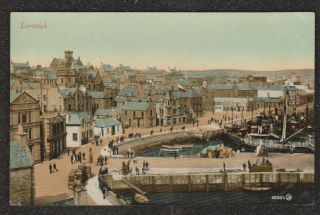 1910 Lerwick Shetland Postcard Scotland