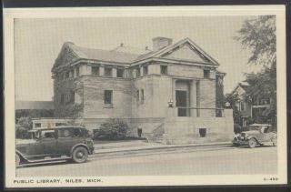 Postcard Niles Michigan/mi Early 1900 