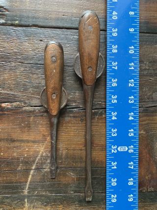 Pair Vintage Perfect Handle Winged Slotted Screwdrivers 3 & 6 Hds & Co.