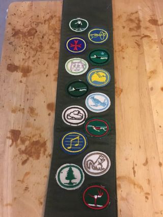 Sda Scouts Pathfinder Sash With Merit Badges