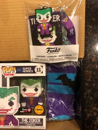 Funko Pop 8 - Bit The Joker Limited Chase Mystery Box Ready To Ship Heroes