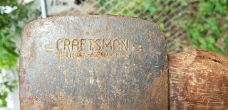Vintage Craftsman Single Bit Axe w/ Handle 3 1/2 lbs 3
