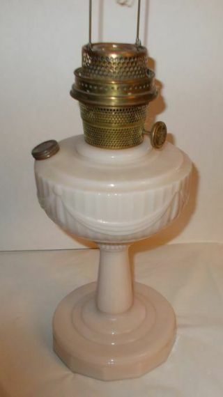 Kerosene Oil Aladdin Lincoln Drape Alacite Table Lamp