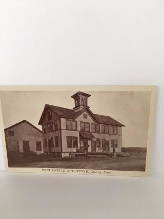 Pc.  Granby Ct Conn Post Office And Country Store Near