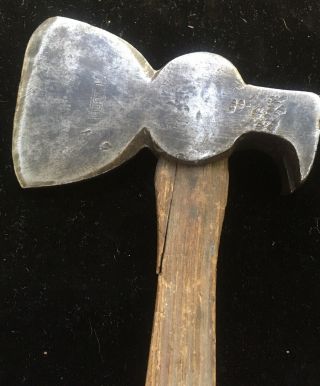 Antique Plumb Hatchet Axe Head Hammer W Nail Puller Claw Wedge